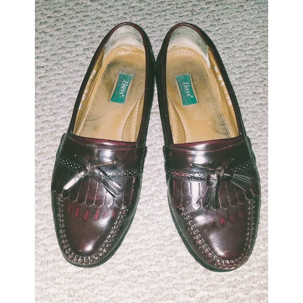 SALE! HP!💎💎Men's GH Bass Leather Dress Loafers sz 12D